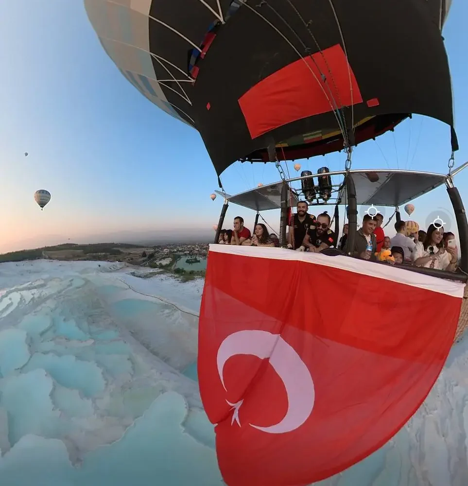 pamukkale hot air balloon gallery photo