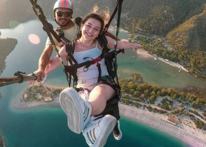 pamukkale paragliding photo