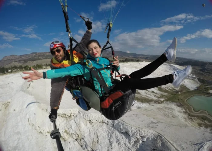 pamukkale paragliding photo